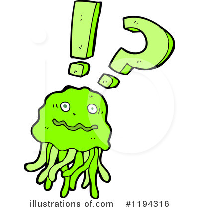 Royalty-Free (RF) Jelly Fish Clipart Illustration by lineartestpilot - Stock Sample #1194316