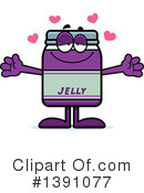 Jelly Mascot Clipart #1391077 by Cory Thoman