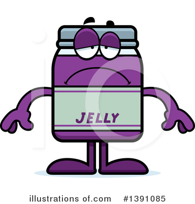 Royalty-Free (RF) Jelly Mascot Clipart Illustration by Cory Thoman - Stock Sample #1391085