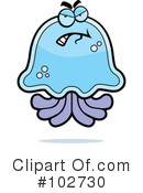 Jellyfish Clipart #102730 by Cory Thoman