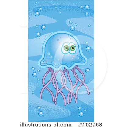 Jellyfish Clipart #102763 by Cory Thoman