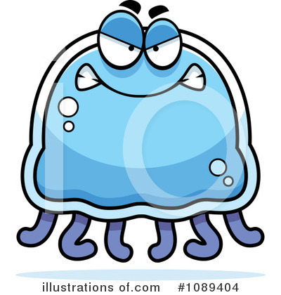Royalty-Free (RF) Jellyfish Clipart Illustration by Cory Thoman - Stock Sample #1089404