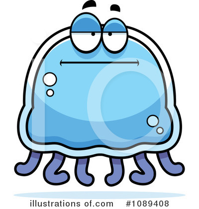 Jellyfish Clipart #1089408 by Cory Thoman