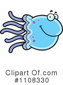 Jellyfish Clipart #1108330 by Cory Thoman