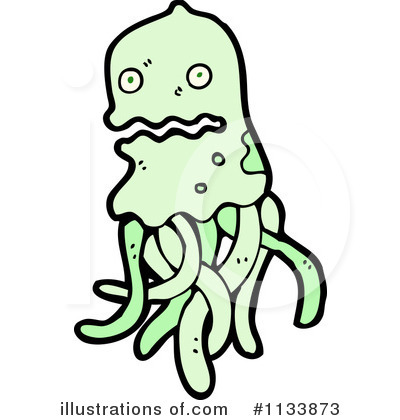 Royalty-Free (RF) Jellyfish Clipart Illustration by lineartestpilot - Stock Sample #1133873