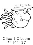 Jellyfish Clipart #1141137 by Cory Thoman