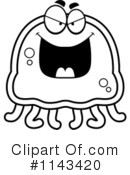 Jellyfish Clipart #1143420 by Cory Thoman