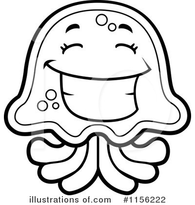 Royalty-Free (RF) Jellyfish Clipart Illustration by Cory Thoman - Stock Sample #1156222