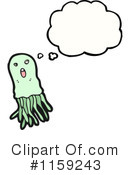 Jellyfish Clipart #1159243 by lineartestpilot