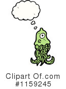 Jellyfish Clipart #1159245 by lineartestpilot