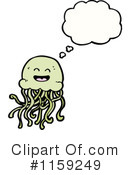 Jellyfish Clipart #1159249 by lineartestpilot