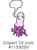 Jellyfish Clipart #1159250 by lineartestpilot