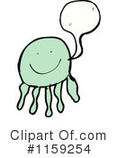 Jellyfish Clipart #1159254 by lineartestpilot