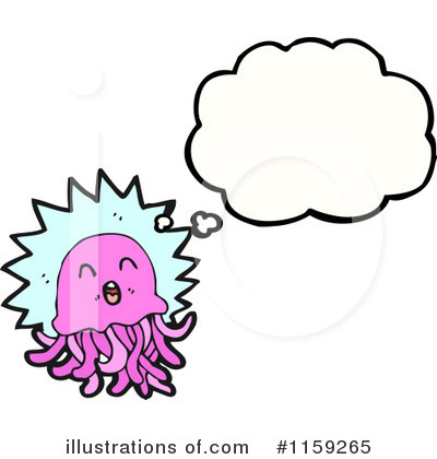 Royalty-Free (RF) Jellyfish Clipart Illustration by lineartestpilot - Stock Sample #1159265