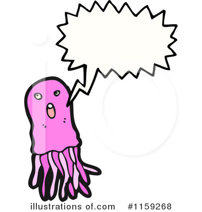 Royalty-Free (RF) Jellyfish Clipart Illustration by lineartestpilot - Stock Sample #1159268
