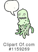 Jellyfish Clipart #1159269 by lineartestpilot