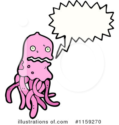 Royalty-Free (RF) Jellyfish Clipart Illustration by lineartestpilot - Stock Sample #1159270