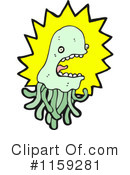 Jellyfish Clipart #1159281 by lineartestpilot