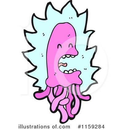 Royalty-Free (RF) Jellyfish Clipart Illustration by lineartestpilot - Stock Sample #1159284