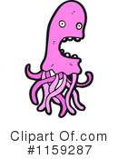 Jellyfish Clipart #1159287 by lineartestpilot