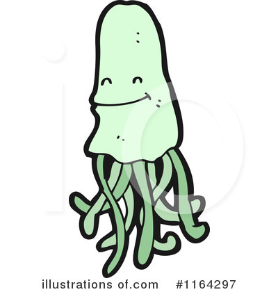 Royalty-Free (RF) Jellyfish Clipart Illustration by lineartestpilot - Stock Sample #1164297