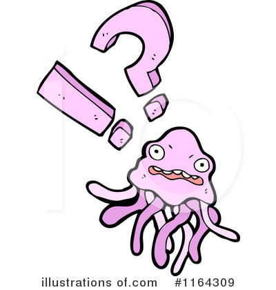 Royalty-Free (RF) Jellyfish Clipart Illustration by lineartestpilot - Stock Sample #1164309