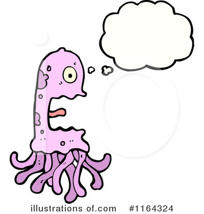 Royalty-Free (RF) Jellyfish Clipart Illustration by lineartestpilot - Stock Sample #1164324