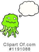 Jellyfish Clipart #1191088 by lineartestpilot