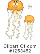 Jellyfish Clipart #1253452 by Vector Tradition SM