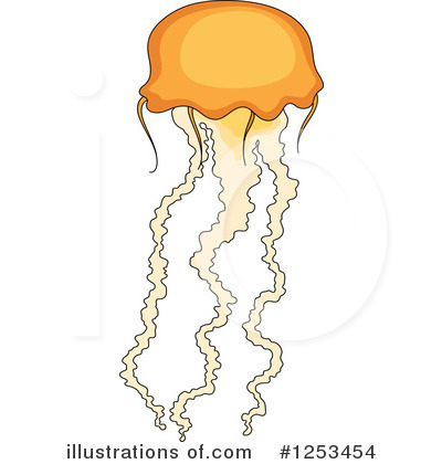 Royalty-Free (RF) Jellyfish Clipart Illustration by Vector Tradition SM - Stock Sample #1253454