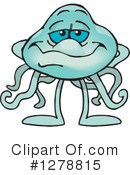 Jellyfish Clipart #1278815 by Dennis Holmes Designs