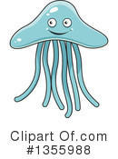 Jellyfish Clipart #1355988 by Vector Tradition SM