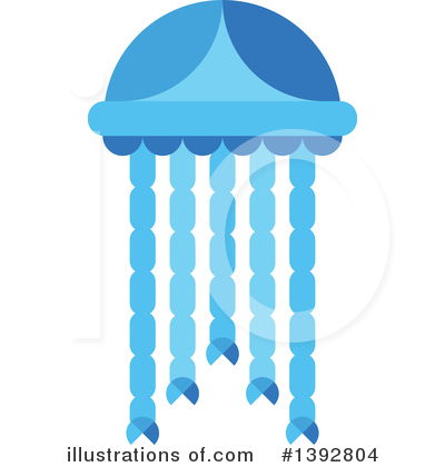 Jellyfish Clipart #1392804 by Vector Tradition SM