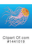 Jellyfish Clipart #1441019 by Alex Bannykh