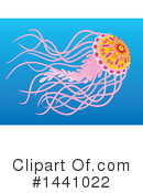Jellyfish Clipart #1441022 by Alex Bannykh