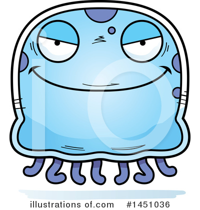 Royalty-Free (RF) Jellyfish Clipart Illustration by Cory Thoman - Stock Sample #1451036