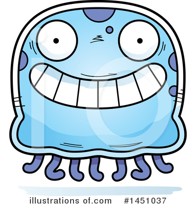 Royalty-Free (RF) Jellyfish Clipart Illustration by Cory Thoman - Stock Sample #1451037