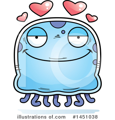 Royalty-Free (RF) Jellyfish Clipart Illustration by Cory Thoman - Stock Sample #1451038