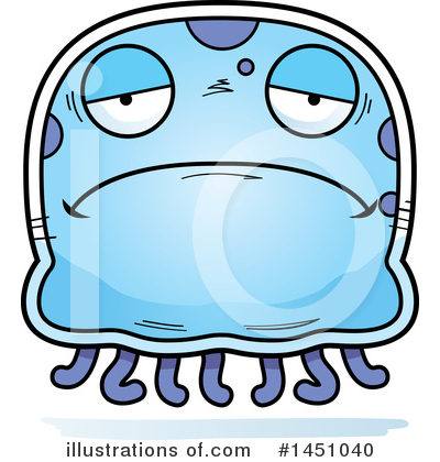 Jellyfish Clipart #1451040 by Cory Thoman