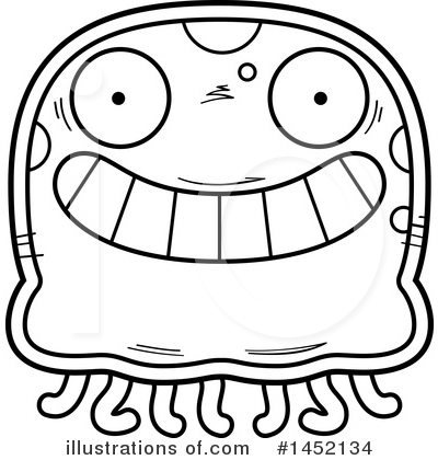 Royalty-Free (RF) Jellyfish Clipart Illustration by Cory Thoman - Stock Sample #1452134