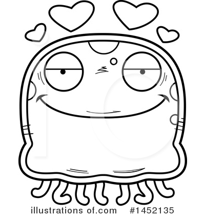 Royalty-Free (RF) Jellyfish Clipart Illustration by Cory Thoman - Stock Sample #1452135