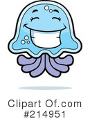Jellyfish Clipart #214951 by Cory Thoman