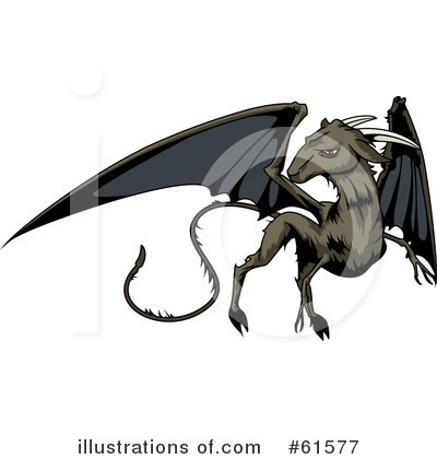 Royalty-Free (RF) Jersey Devil Clipart Illustration by r formidable - Stock Sample #61577