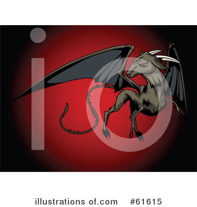 Royalty-Free (RF) Jersey Devil Clipart Illustration by r formidable - Stock Sample #61615