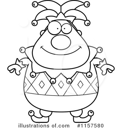 Royalty-Free (RF) Jester Clipart Illustration by Cory Thoman - Stock Sample #1157580