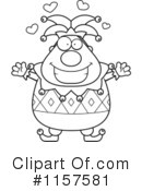 Jester Clipart #1157581 by Cory Thoman