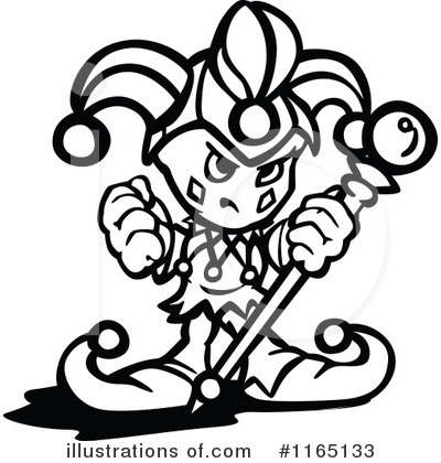 Jester Clipart #1165133 by Chromaco