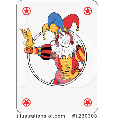 Royalty-Free (RF) Jester Clipart Illustration by Frisko - Stock Sample #1230303