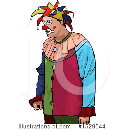 Royalty-Free (RF) Jester Clipart Illustration by dero - Stock Sample #1529544