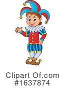 Jester Clipart #1637874 by visekart